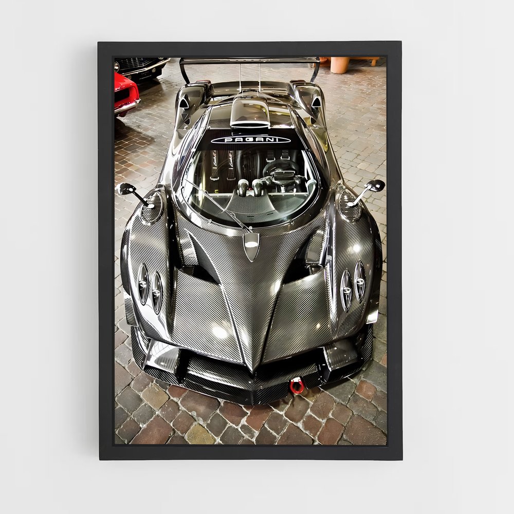 Poster Zonda Silver Dream – affiche Pagani (vue 2)